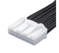 Hongpan 4 8 12 16 24 32 40 Pin AMP 0,7 MM Connettore per spina di controllo centrale audio dello specchietto retrovisore di navigazione automatica Cablaggio(28P Female)