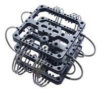 HONGTOO - Isolatore di vibrazioni video ad alta frequenza per drone Gimbal con supporto per auto, in alluminio CNC, capacità di carico 8,8 kg, per stabilizzatori cardanici DJI Ronin Zhiyun