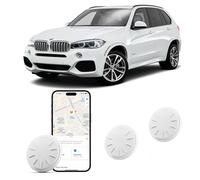 HONGTOP H Confezione da 3 targhette tracker con custodia impermeabile per chiavi, portafoglio, ecc., funziona con l'app Find My (solo iOS)
