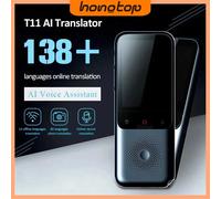 HONGTOP Translation Camera Device T11 traduttore fotografico vocale intelligente in tempo reale 1500mA 138 lingue traduttore vocale di testo portatile