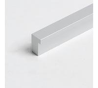 HONGTUWY 1 Pezzi Maniglia per armadio da cucina con viti,in alluminio, per armadi, armadi, armadi, maniglia per porta, set per cassetti cucina, camera da letto (Hole center:600mm,Silber)