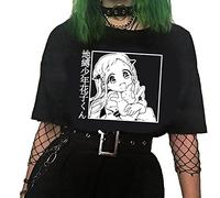 Hongwenstore Maglietta con Toilet Bound Hanako Kun Jibaku Shounen Nene Yashiro Magliette Casual Girocollo a Maniche Corte per Uomo/Donna/Adolescente
