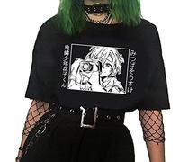 Hongwenstore Maglietta con Toilet Bound Hanako Kun Jibaku Shounen Nene Yashiro Magliette Casual Girocollo a Maniche Corte per Uomo/Donna/Adolescente