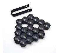 HONGYANFA 20 Pezzi Auto Copridadi Bulloni Ruota per Scania R-Serie (Bj. ab 02.2004), Tappi a Vite Ruota Copridadi Esagonali per Pneumatici con Strumenti di Rimozione Accessori,21mm