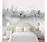HongYouQi Boschi Animali Alberi 3D Home Wallpaper Divano Tv Camera Da Letto Soggiorno Sfondo-200Cm×140Cm