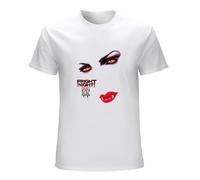 HONGZHENBAO Fright Night II Retro Horror Movie Gore Film T-Shirt Mens White Unisex Tees Shirt S