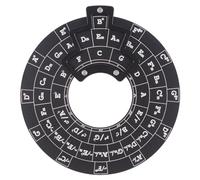 Honhoha Circolo delle quinte Ruota, Strumento di trasposizione Musicale per accordi di Chitarra, Strumento educativo Musicale per l'apprendimento della Melodia, delle Note degli accordi