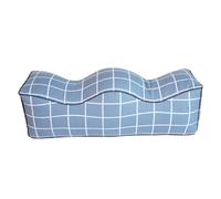 Honhoha Cuscini per le gambe per dormire,Cuscini per l'elevazione delle gambe,Cuscino per gambe di supporto per dormire | Cuscini curvi per l'elevazione del ginocchio, cuscino traspirante per il