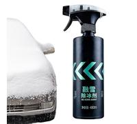 Honhoha Spray Rimozione Ghiaccio Auto,Inverno 480ml Protezione Vetri | Spray Sciogli Neve e Ghiaccio per Veicoli,per Specchietto Retrovisore Vetri Laterali E Parabrezza Routine Mattutina