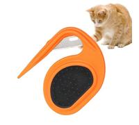 Honhoha Toelettatura per cani,Efficace pettine divisore per tappetino Strumento per la depilazione e la depilazione, pettine professionale e tagliacapelli per animali domestici di razza a pelo lungo