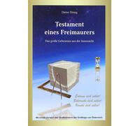 Honig, D-Testament Eines Freimaurers - (German Import) Book NUOVO