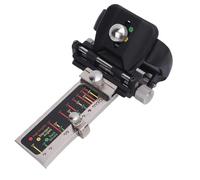 Honing Guide Tool, Aluminum Alloy Manual Fixed Angle Sharpener with Dial Adjustment and Fixed Groove Portable Sharpening Jig for Woodworking Maintenance