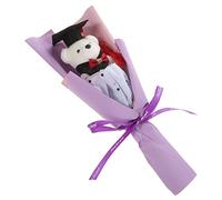 HONITANO 1 Mazzo Bouquet Laurea con Decorativo Profumato Regalo Festa Diploma Addobbo Interni e Segnaposto Foto per Studenti Idea Originale