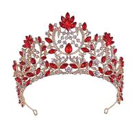 HONITANO 1 Pz Tiara Da Sposa Diademi Corone Damigella D'Onore Comunione Decorazioni Barocche Per Donne Accessori Da Sposa Copricapo Ballo Di Fine Anno Da Principessa