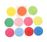 HONITANO 1 Set Giocattoli Educativi Legno per Trays per Comprensione delle Frazioni per Apprendimento Precoce e Sviluppo Cognitivo