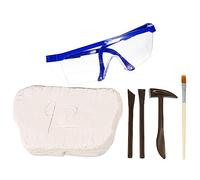 HONITANO 1 Set Kit Giocattoli Educativi per Archeologica con Strumenti per Scavare e Accessori Divertenti per Ragazzi e Ragazze Divertimento e Apprendimento