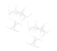 HONITANO 10 pezzi Clip per Fissaggio Custodia Filtro Acqua Purificatore Doppia Morsetto Resistente e Pratico per Filtranti Superficie Liscia e Materiale Durevole