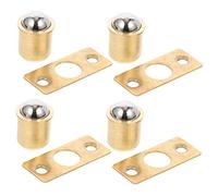 HONITANO 10 Pezzi Fermaporta Sfera in Rame Chiusura Tensione Regolabile per Armadi Mobili Cabine e Porte Cucina Resistente e Antiusura