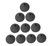 HONITANO 10 Pezzi Naso da Clown in Spugna Nera per Cosplay e Performance Costume Pagliaccio Accessorio Flessibile per Decorazioni Feste e Spettacoli