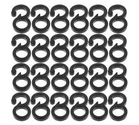 HONITANO 100 Pezzi Ganci Multiuso in Plastica per Tende da Campeggio, Fermacorda Antivento Resistenti e Leggeri, Accessori da Esterno per Teloni e Rifugi, Compatibili Vari