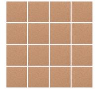 HONITANO 100 pezzi quadrati di sughero con supporto adesivo - cuscinetti adesivi in sughero da 4 x 4 pollici - cuscinetti per progetti artigianali per sottobicchieri fai da te - tappetino per