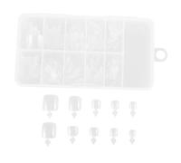 HONITANO 100pezzi Unghie Trasparenti Per Dita Dei Piedi Unghie Press Copertura Completa Per Manicure e Pedicure Estensioni Per Occasioni Quotidiane e Feste