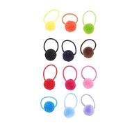 HONITANO 12 Pezzi elastici per barrette hair clip strenne natale hair charms scrunchies hair pin hair jewelry corda per Porta della coda di cavallo fasce di elastici