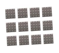 HONITANO 12 pezzi Pannelli Fonoassorbenti Isolamento per Studio e Sala Registrazione Pannelli Insonorizzanti Decorativi ad Efficienza