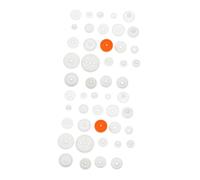 HONITANO 128 Kit Plastica Multifunzione con Pulegge e Spindles Precisione per Modelli DIY Esperimenti Educativi e Riduzione Rumore Resistente Temperature Variabili