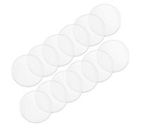 HONITANO 12pezzi Paracolpi in Vetro Trasparenti Per Piani Di Tavoli Distanziatori Anti-scivolo Per Mobili in Vetro Cuscinetti Per Proteggere Superfici Dure Come Ceramica e