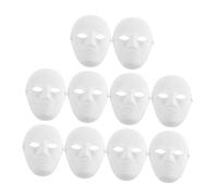 HONITANO 15 Maschere Halloween Uomo Maschere Vuote in per DIY Pittura Maschera Scary Maschera Party Masquerade Costume Hip Hop Adulti
