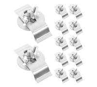 HONITANO 16 Set Di Clip Di Montaggio Per Lavello A Caduta Staffa Di Montaggio Per Lavello