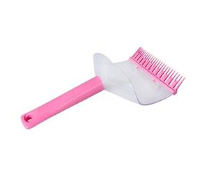 HONITANO 1pezzi Pettine Per Taglio Frangia Strumento Di Trimming Per Per Donne e Ragazze Pettine Per Taglio Frangia e Facile Da Pulire Per Acconciature Fatte Casa