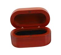 HONITANO 1pezzi Scatola Porta Plettri Per Chitarra Pratica e Compatta Organizer Per Plettri Strumenti Musicali Design Elegante Rosso Scuro Per Viaggi e Concerti