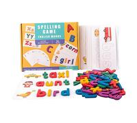 HONITANO 1set Gioco Educativo Di Parole Inglese Per Giocattolo Didattico Con Lettere Abbinabili Per Sviluppo Delle Competenze Linguistiche Memoria
