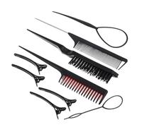 HONITANO 1set Pettini Per Acconciature Con Pettine Metallico e Strumenti Per Styling Per Uomini e Donne Per Uso Quotidiano e Tecniche Di Meches