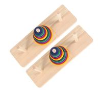 HONITANO 2 Legno Colorato Hanoi Torre Puzzle Intellettuale per Sviluppo Sicuro e per Adulti e Anni per Feste e Regali Compleanno