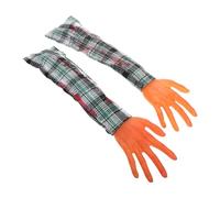 HONITANO 2 Mani Realistiche per Halloween Modelli Mani Rotte Spaventose per Decorazioni Accessori per Photobooth e Fotografici per Case Infestate e Escape Room