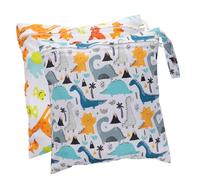 HONITANO 2 Pannolini con Zip Organizer Portatile per Conservazione Pannolini Bagnati e Asciutti