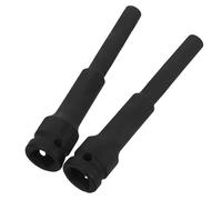 HONITANO 2 Pezzi Bussole Parete Sottile da Estrattore per Dadi Danneggiati Rimozione Bulloni Ruota Utensile Resistente in Acciaio ad Alta Resistenza Presa Antiscivolo per Estrazione Bulloni