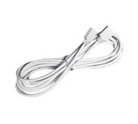 HONITANO 2 pezzi Cavo di Estensione per Strisce LED RGB Pin Connessione Senza Saldatura Isolamento in Plastica Flessibile e Resistente Prolunga per Luci Colorate Bianco Adatto a Tensione