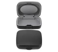 HONITANO 2 Pezzi Custodia Protettiva Rigida per Apparecchi Acustici Contenitore Imbottito e Resistente all Acqua Organizer Compatto Tascabile per Protezione da Urti e Polvere Durante Viaggi