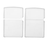 HONITANO 2 pezzi Custodia Protettiva Trasparente per Cherosene Cover in Plastica Resistente Compatibile con Zippo Design Elegante e Facile da Usare