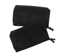 HONITANO 2 pezzi di cuscinetti per ascelle per stampelle - Cuscinetto di ricambio per ascelle in PU - Lavabile e traspirante per stampelle, bastoni da passeggio, accessori per ausili per la mobilità