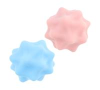 HONITANO 2 Pezzi Palline da Massaggio Trigger Point Palline Spiky per Massaggio Plantare e Tallone Rilascio Tensioni Muscolari Profondo Colori Rosa e Blu per Yoga e Fisioterapia