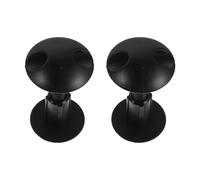 HONITANO 2 Pezzi Plug Plastica Nera per Surfboard con Testa Tonda Fissaggio Resistente per Cordino Tavola da Surf Connettore Bodyboard Morbido per Sicurezza e Riparazione Leash