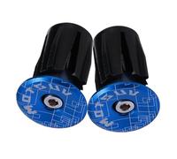 HONITANO 2 Pezzi Tappi per Manubrio Bici in Alluminio Leggero e Resistente Copripunte Antifurto per Manubri da Strada e Mountain Bike Montaggio Facile e Protezione Contro la Corrosione