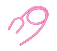 HONITANO 2 Pezzi Tubo di Prolunga per Stetoscopio Tubo Sostitutivo Flessibile Forma di Y in Gomma Rosa per Accessori Fonendoscopio Trasmissione Chiara del Suono e Facile Pulizia Ricambio