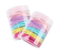 HONITANO 2 Scatole Fascia per Nylon Colorata Elastici per Donne e Ragazze Accessori Femminili Pratici e Colorati per Occasione
