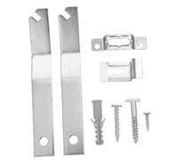 HONITANO 2 Set Kit Ganci per da Parete con Sicurezza per e Specchi Design Robusto e Facile da Installare per Musei e Gallerie